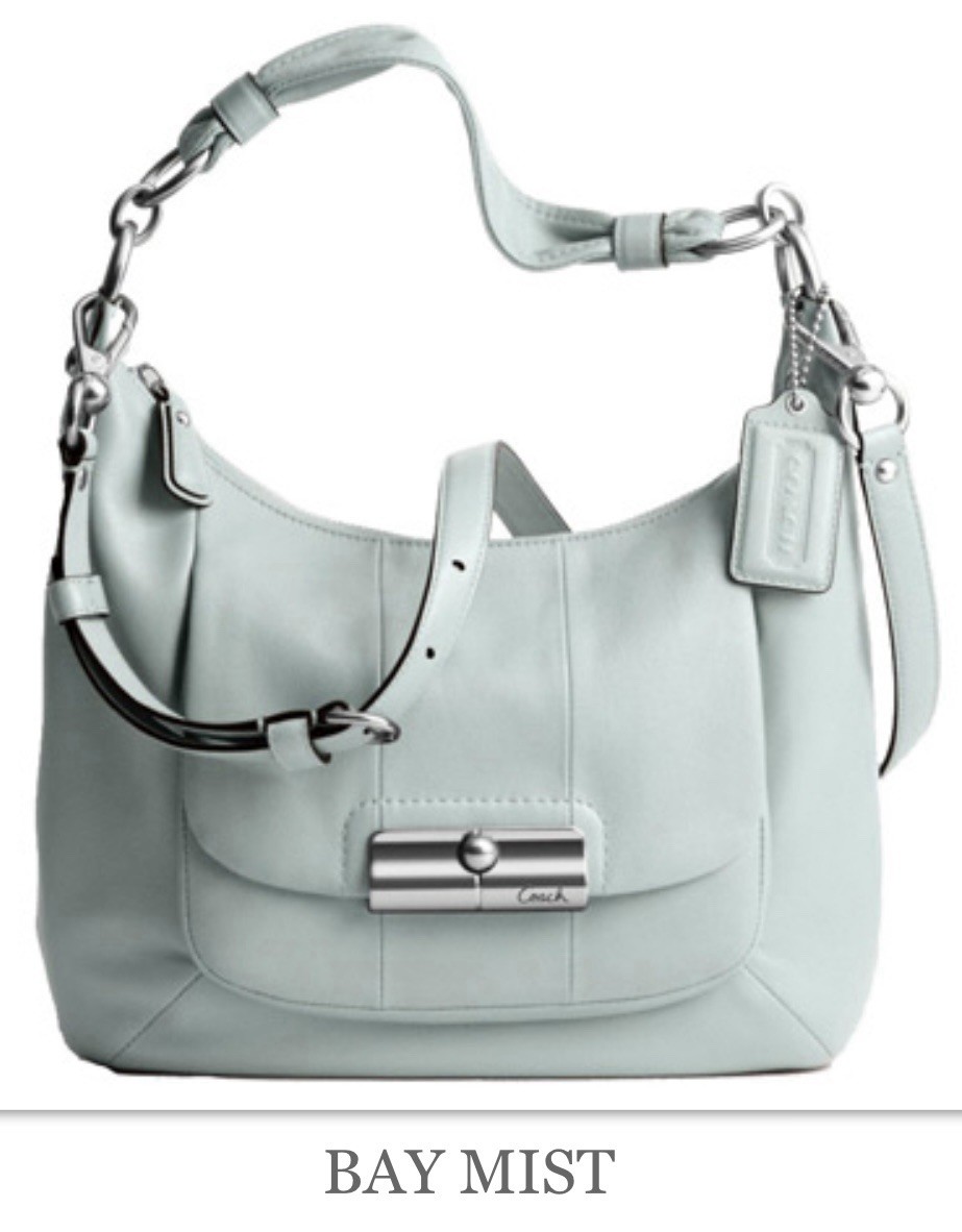 Coach Kristin Leather Hobo Bag | Style No. 16808 | Light Blue