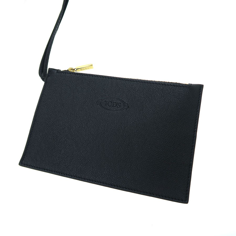 Tod’s Mini XBWTSBA9100Q8EB999 Leather Black Shoulder Bag #SAB16892