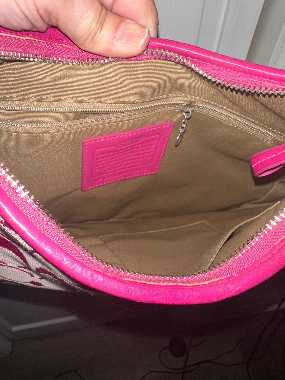 Coach Hampton Clip Hobo Bag