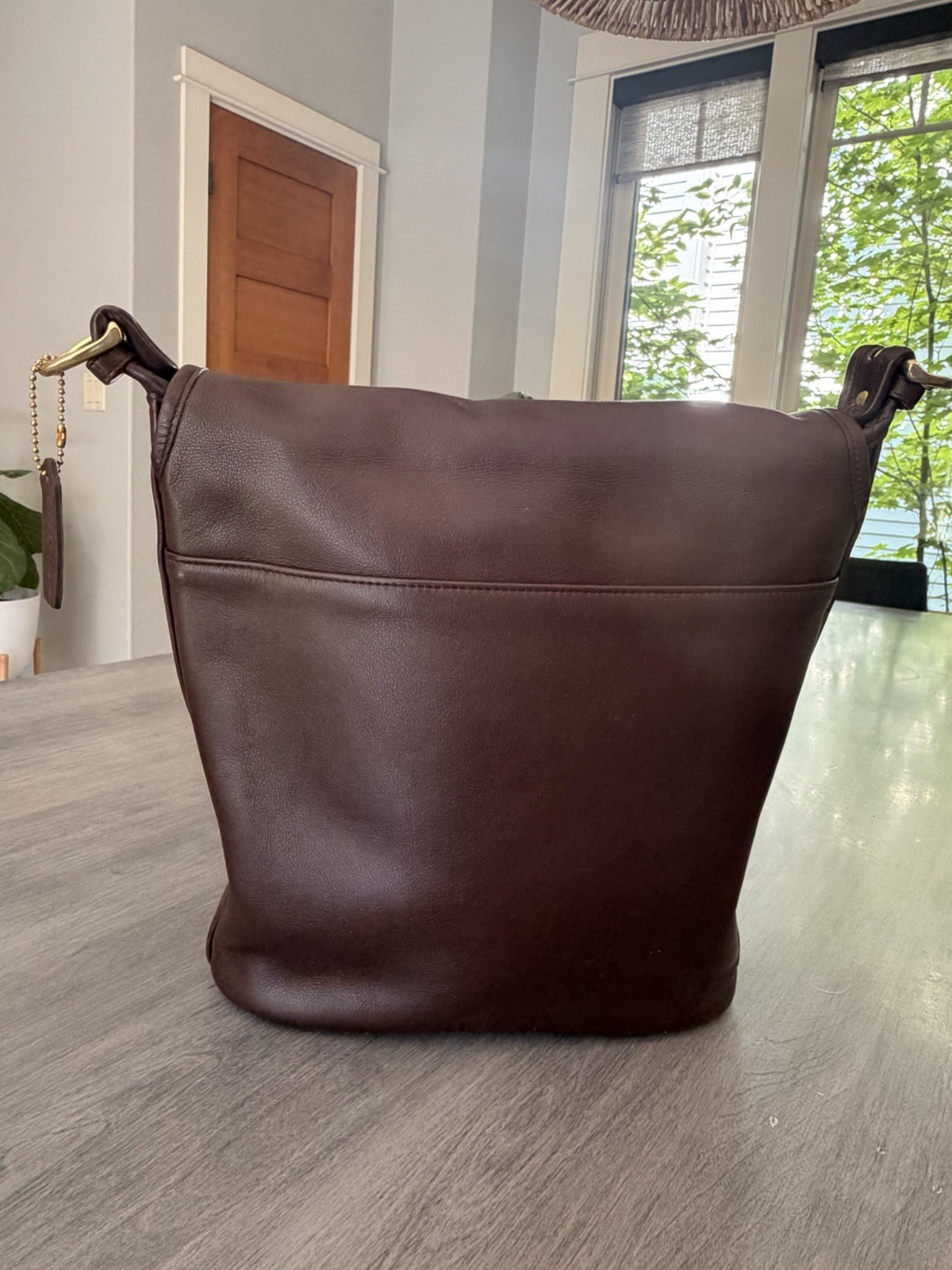 Vintage Coach Whitney 4115 Mahogany EUC Made In USA