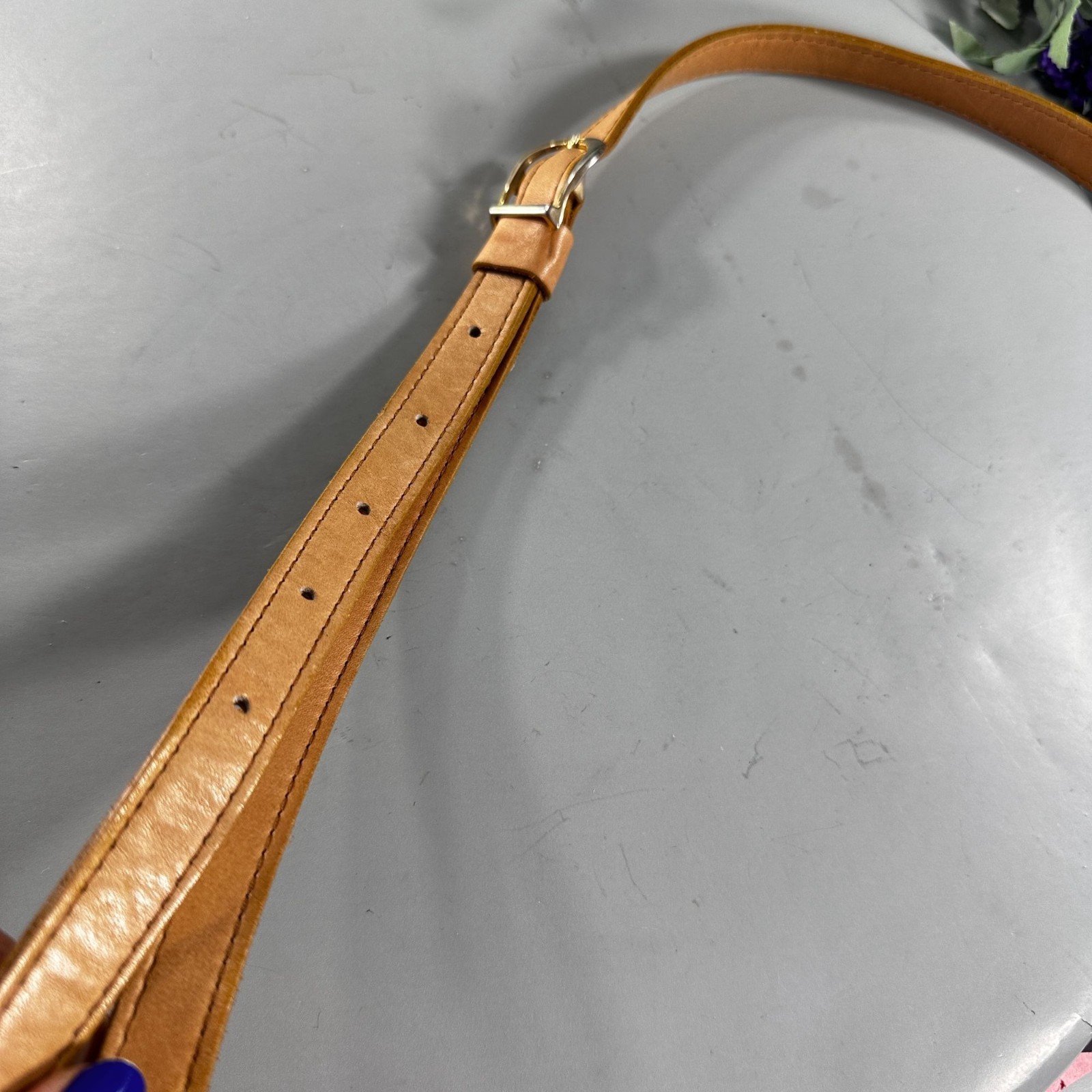 French US Equestrian Purses Riding Leather Satchel Shoulder Handbag Crossbody
