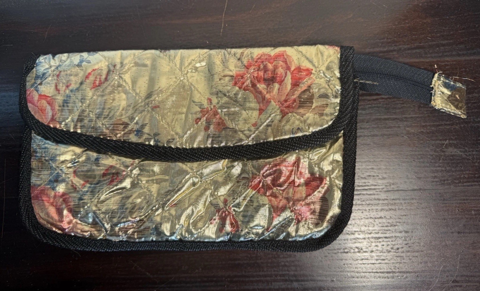 Lot Of 8 Assorted Multicolor Pouch Cosmetics Bags Various Sizes See Photos