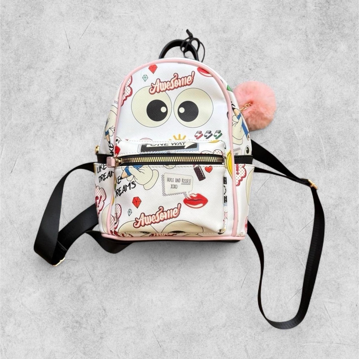 Like Dreams Mini Graphic Print Backpack