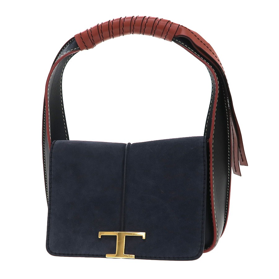 Tod’s T Timeless One Shoulder Leather Black Shoulder Bag #SAB15940