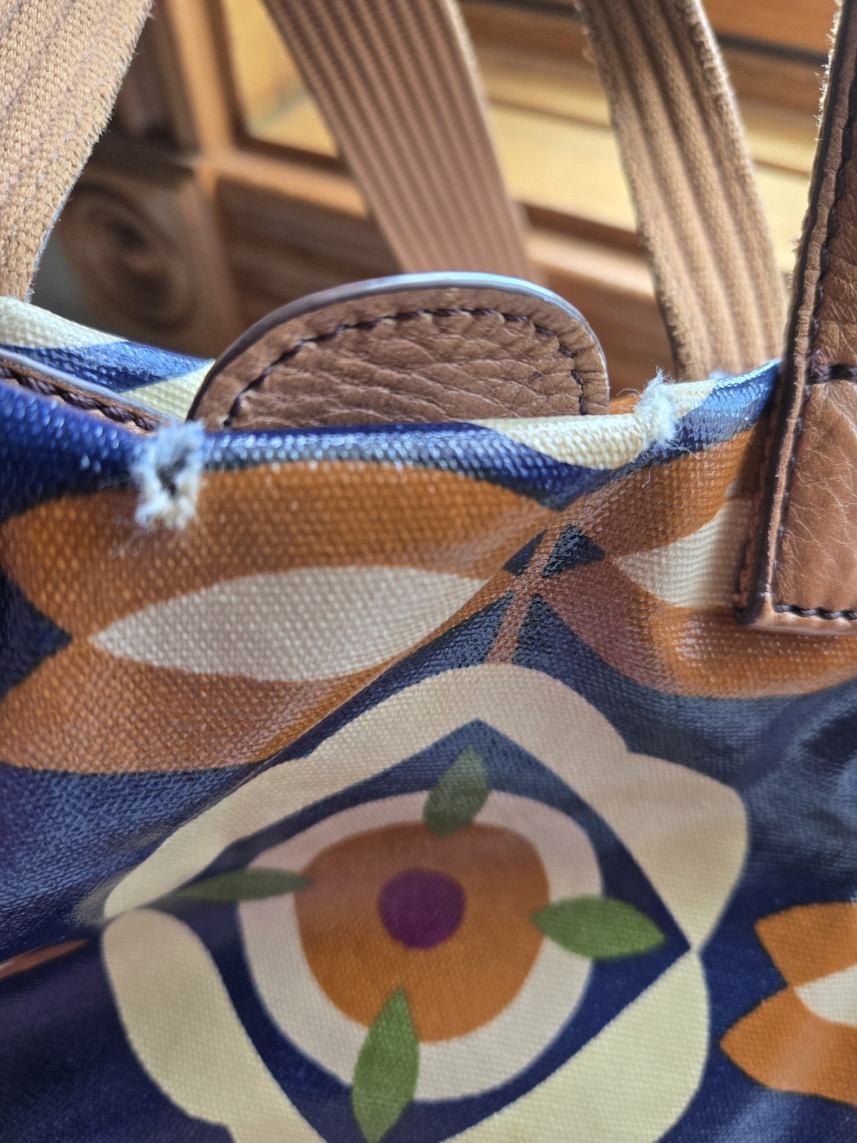 Fossil Key-Per Multicolor Floral Satchel, Crossbody, Wallet And Wristlet Set