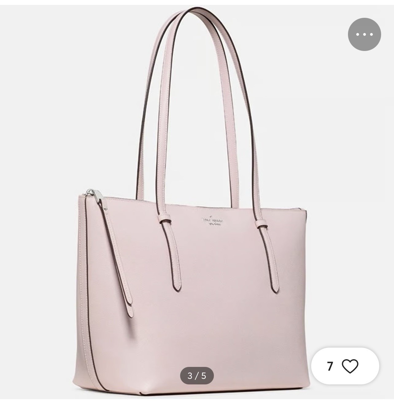 Kate Spade New York All Day Leather Tote NET KO140 Shimmer Pink