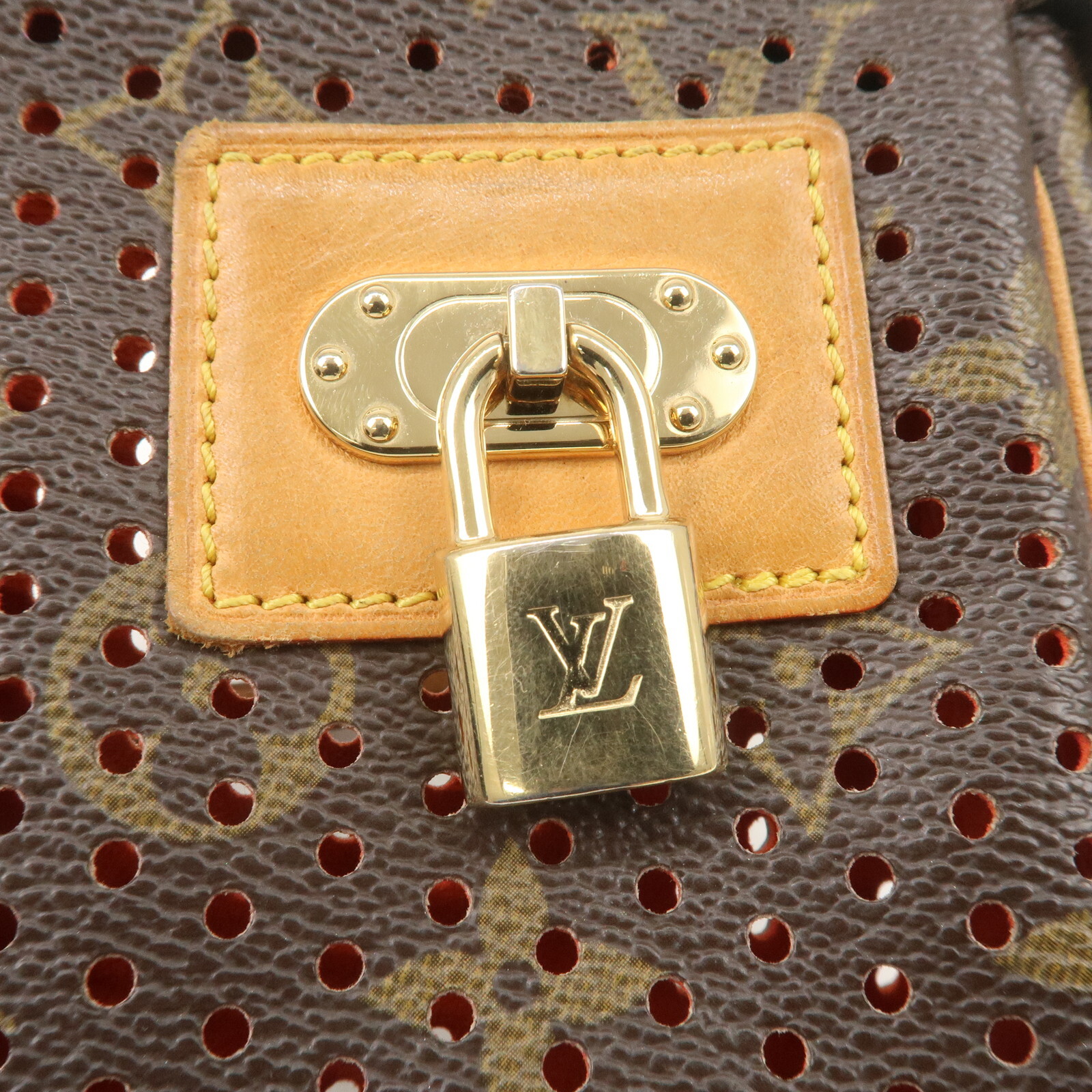 Louis Vuitton Monogram Perfo Pochette Accessoires M95185 Auth Used