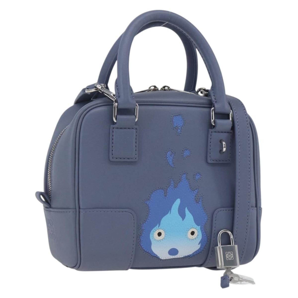 LOEWE Amazona 15 Calcifer Howl’s Castle Ghibli Amazona 15 Bag 2way Auth 161562SM