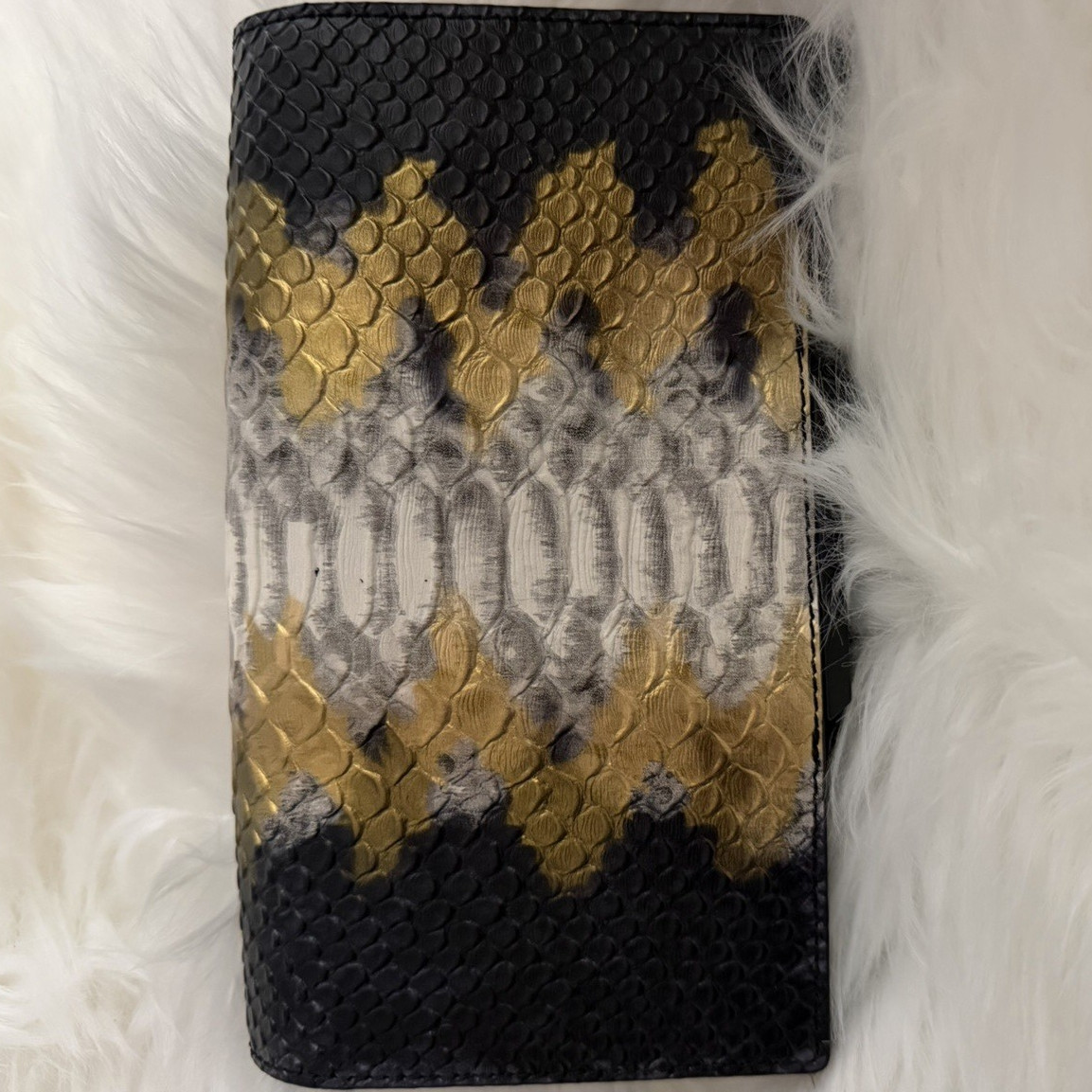 KENDALL + KYLIE Animal Print Flap Crossbody/Clutch Snap, Detachable Strap