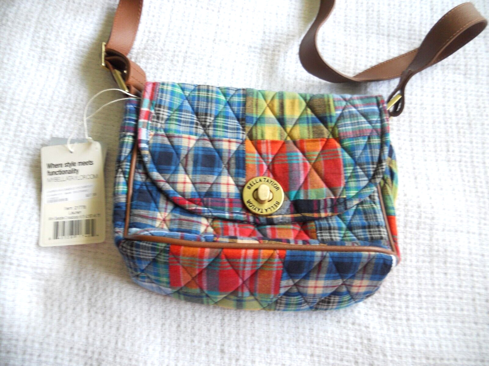 NWT BELLA TAYLOR MINI SADDLE CROSSBODY HANDBAG PURSE