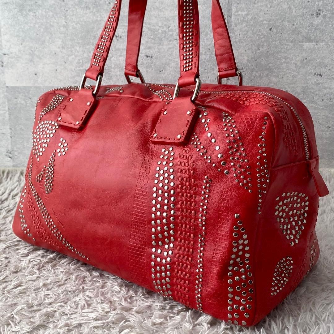 Excellent condition FRANCESCO BIASIA handbag Y2K 00S studs