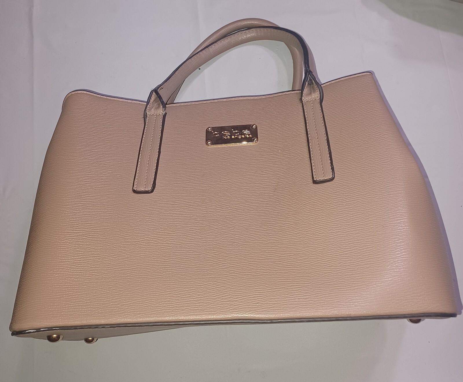 Bebe Satchel Rose Purse Handbag