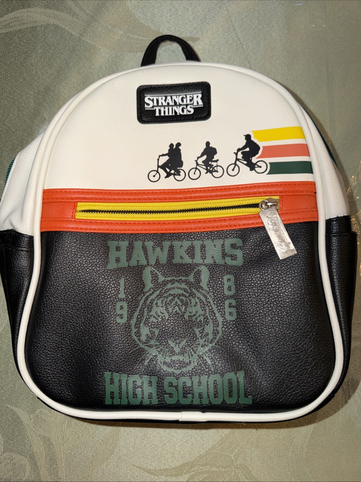 Netflix Stranger Things Hawkins High School Adult Mini Backpack – 11” x 9”