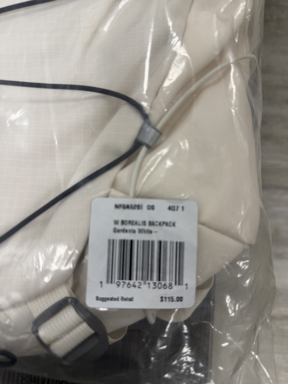 North Face Borealis Backpack Women Gardenia White/TNF Black-NPF