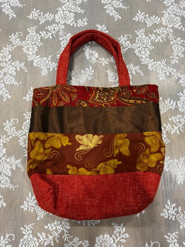 super cute patchwork purse