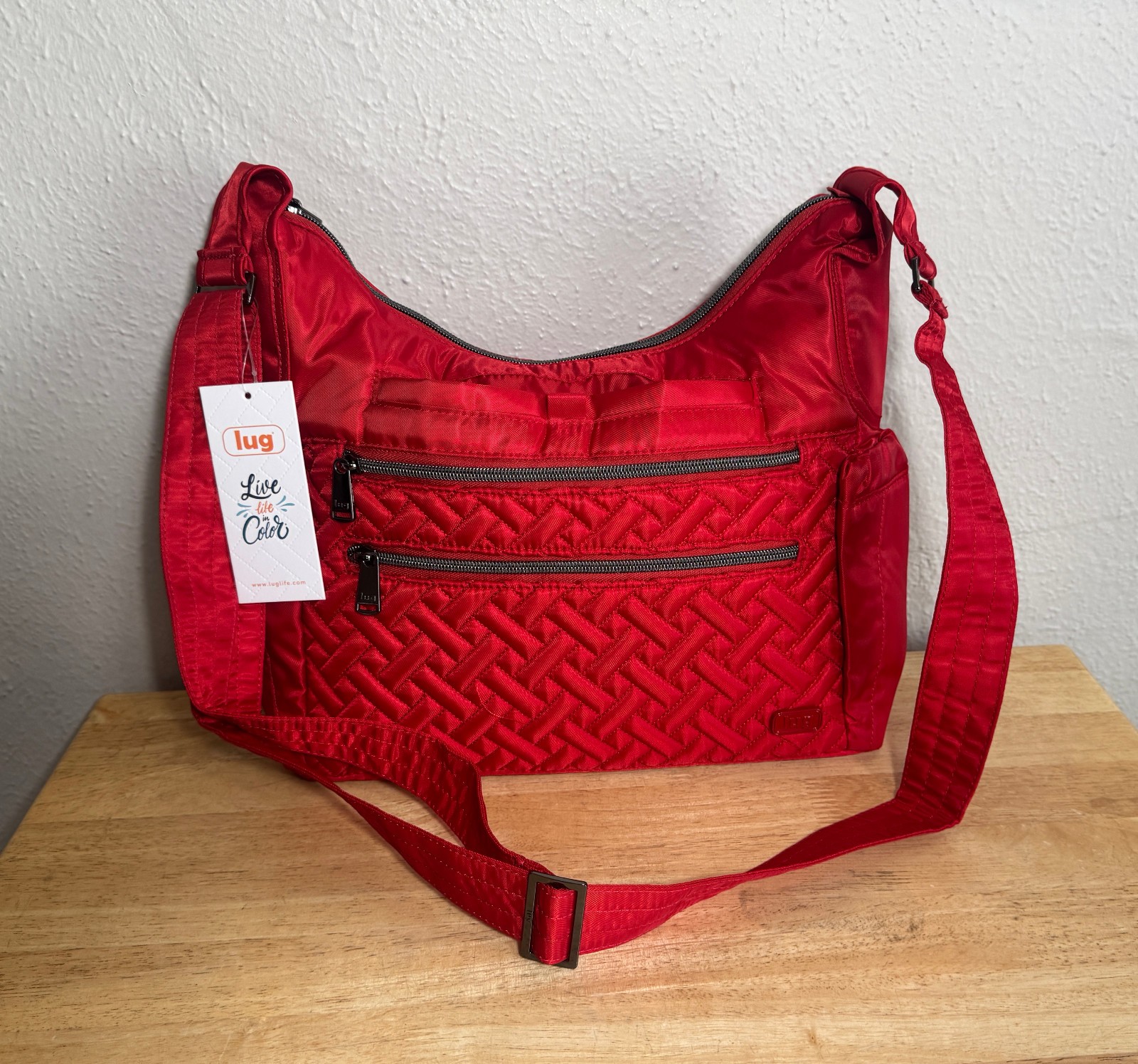 Lug Camper SE in Poppy Red NWT *see description*