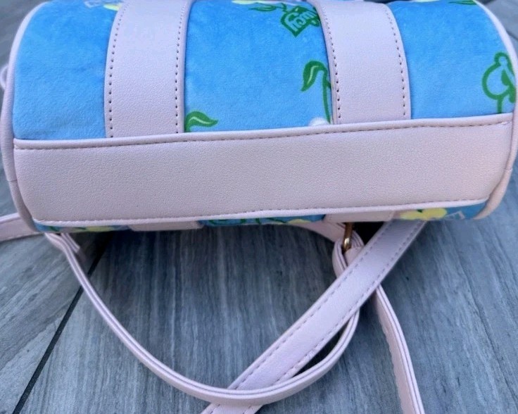 Juicy Couture Retro Style Cherry Mini Barrel Bag, Blue Gleam Multi