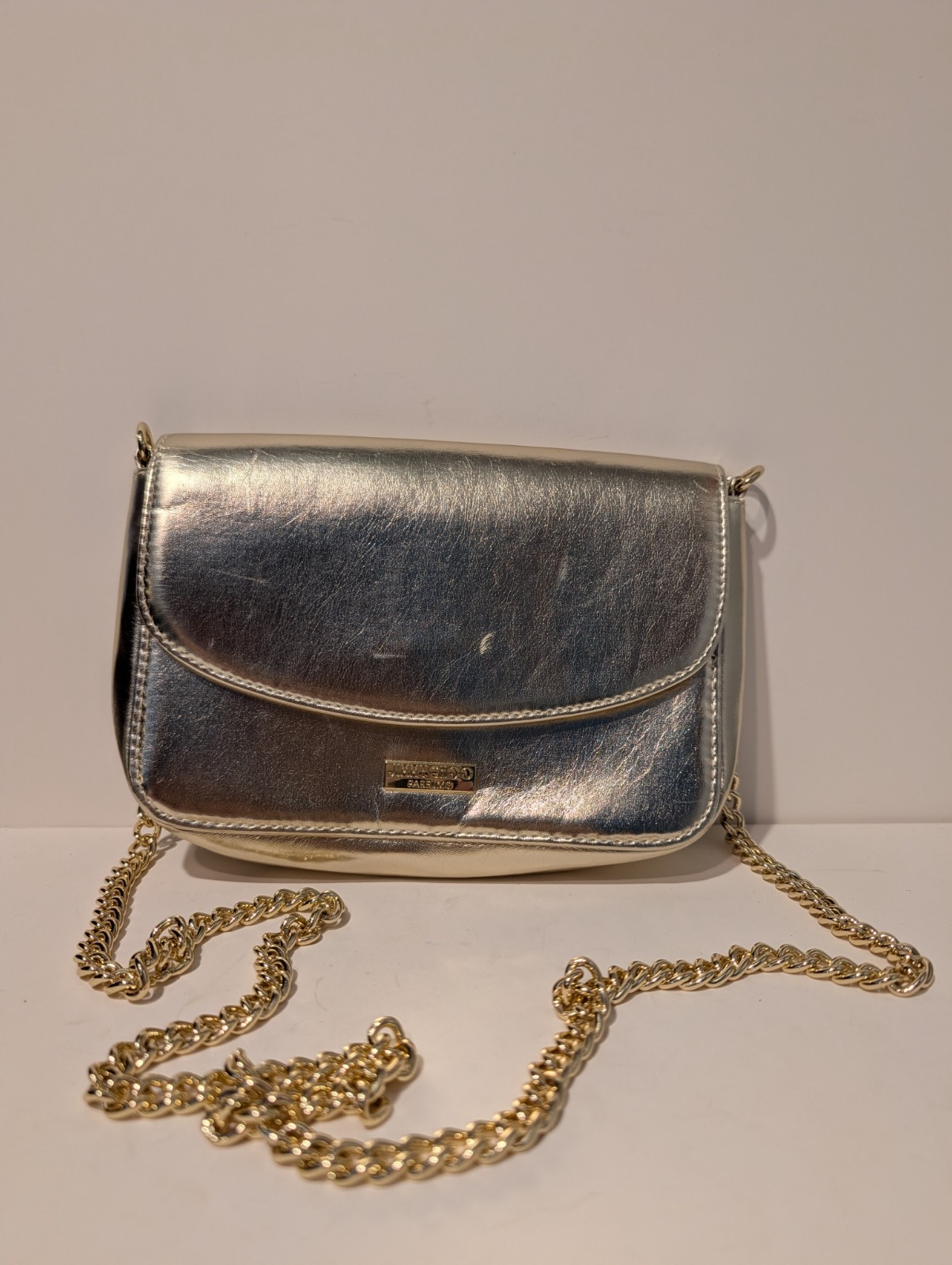 Jimmy Choo Parfums Small Purse w/ Chain Strap Gold