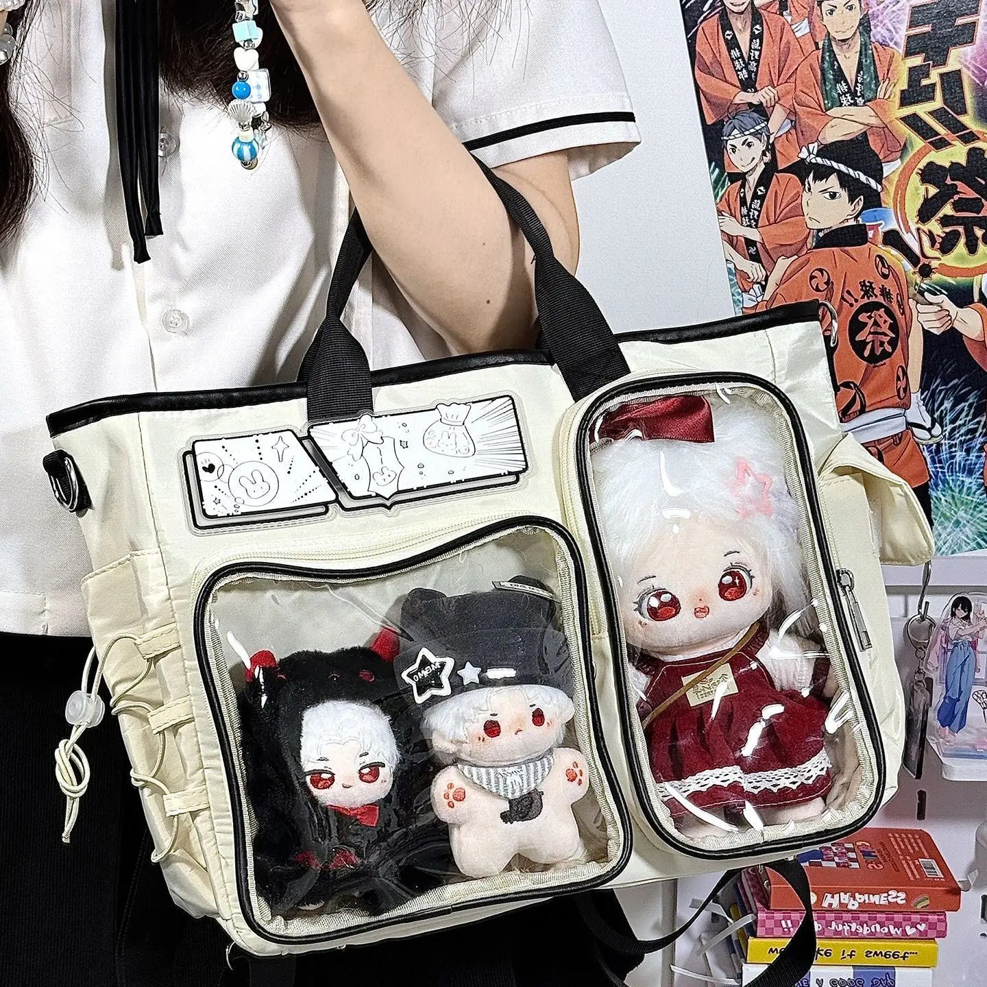 Japanese Cute Girl Ulzzang Ita Bag Daily Commuting School Bag Backpack
