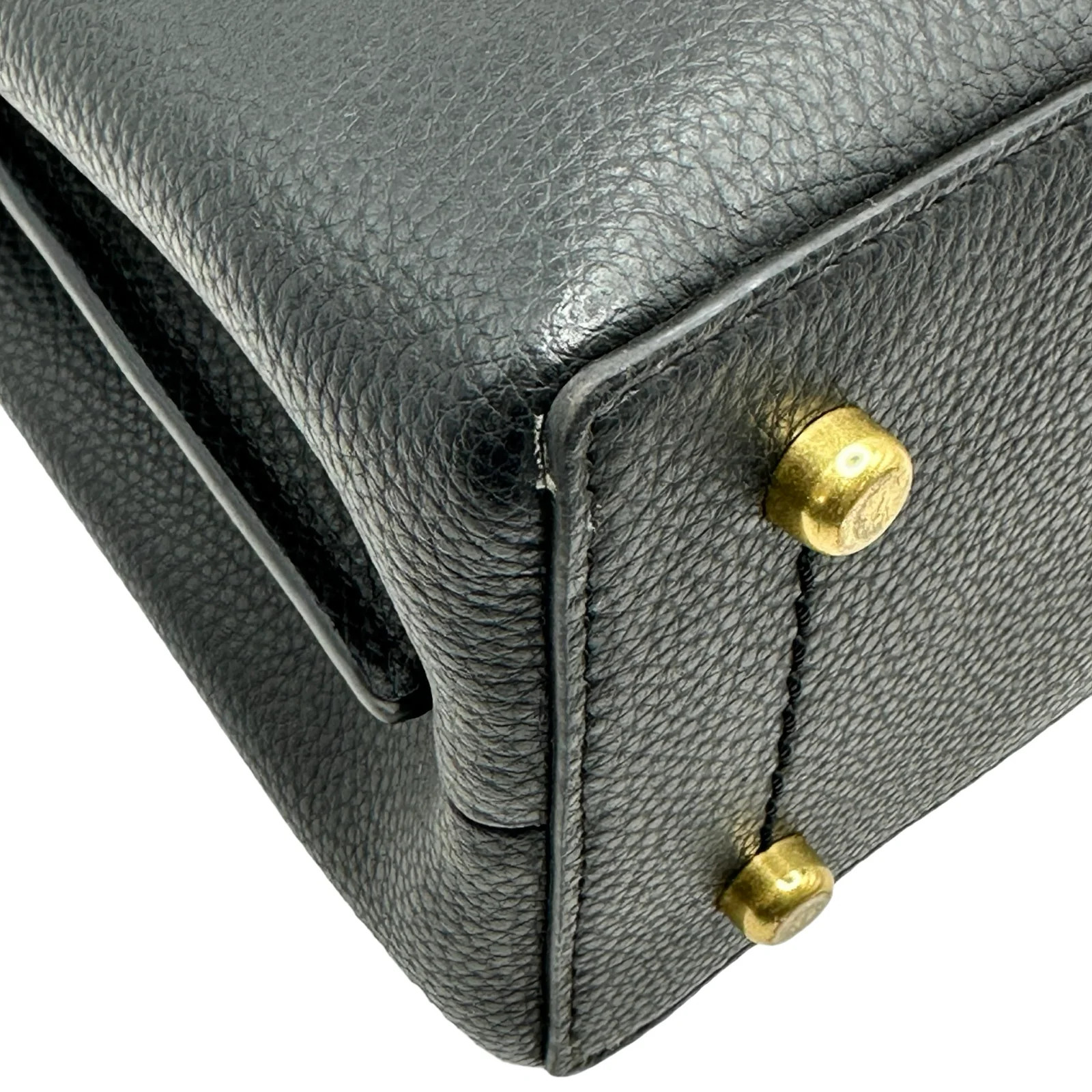 COACH Willow Bucket Bag Black Leather Shoulder Bag C3916 #OKB6078