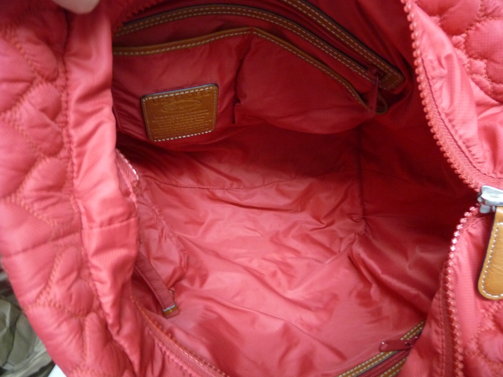 New Brighton Red Karter Large Quilted Tote Bag – Heart to Heart Collection