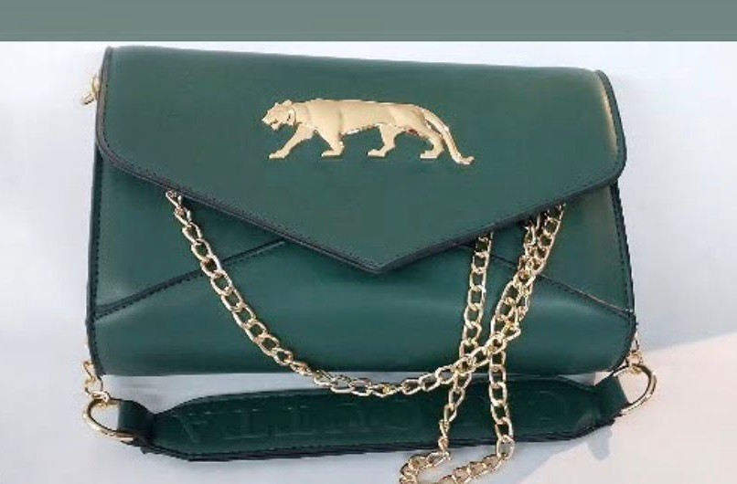 Sabyasachi Tiger Clutch Bag Luxury Chain Shoulder Crossbody Evening Party Purse