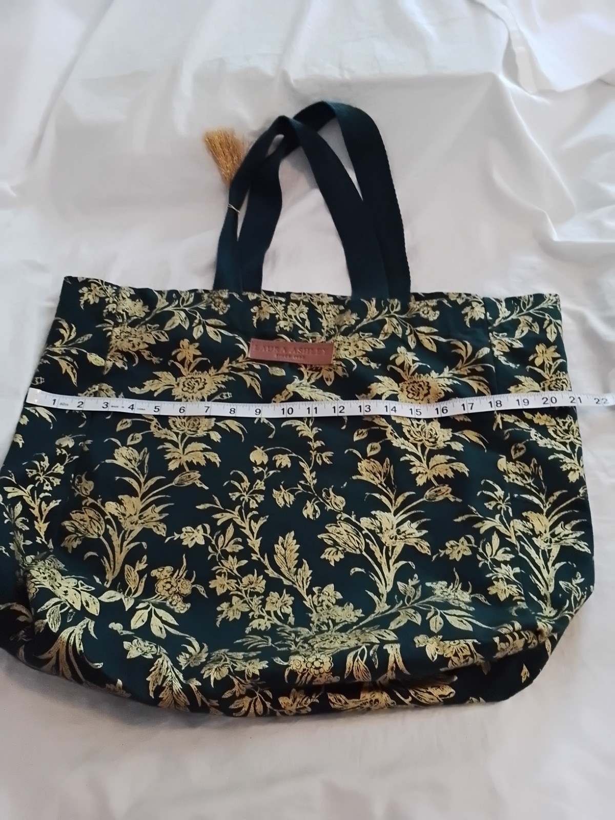 Laura Ashley Bag/Tote Floral Fabric 100% Cotton