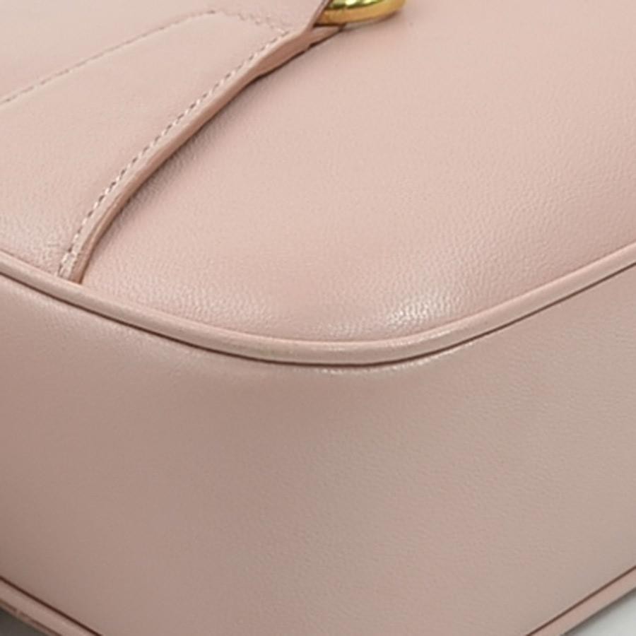 CELINE Bag: Shoulder Bag Pink W21H14.5D5.5cm w/dust bag;