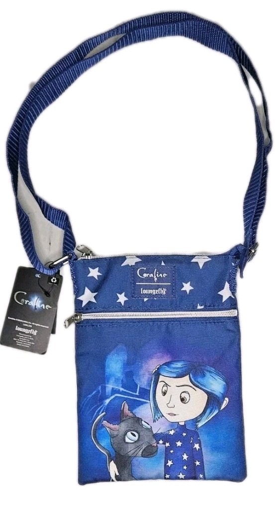 Loungefly Coraline Passport Croasbody Bag NWT