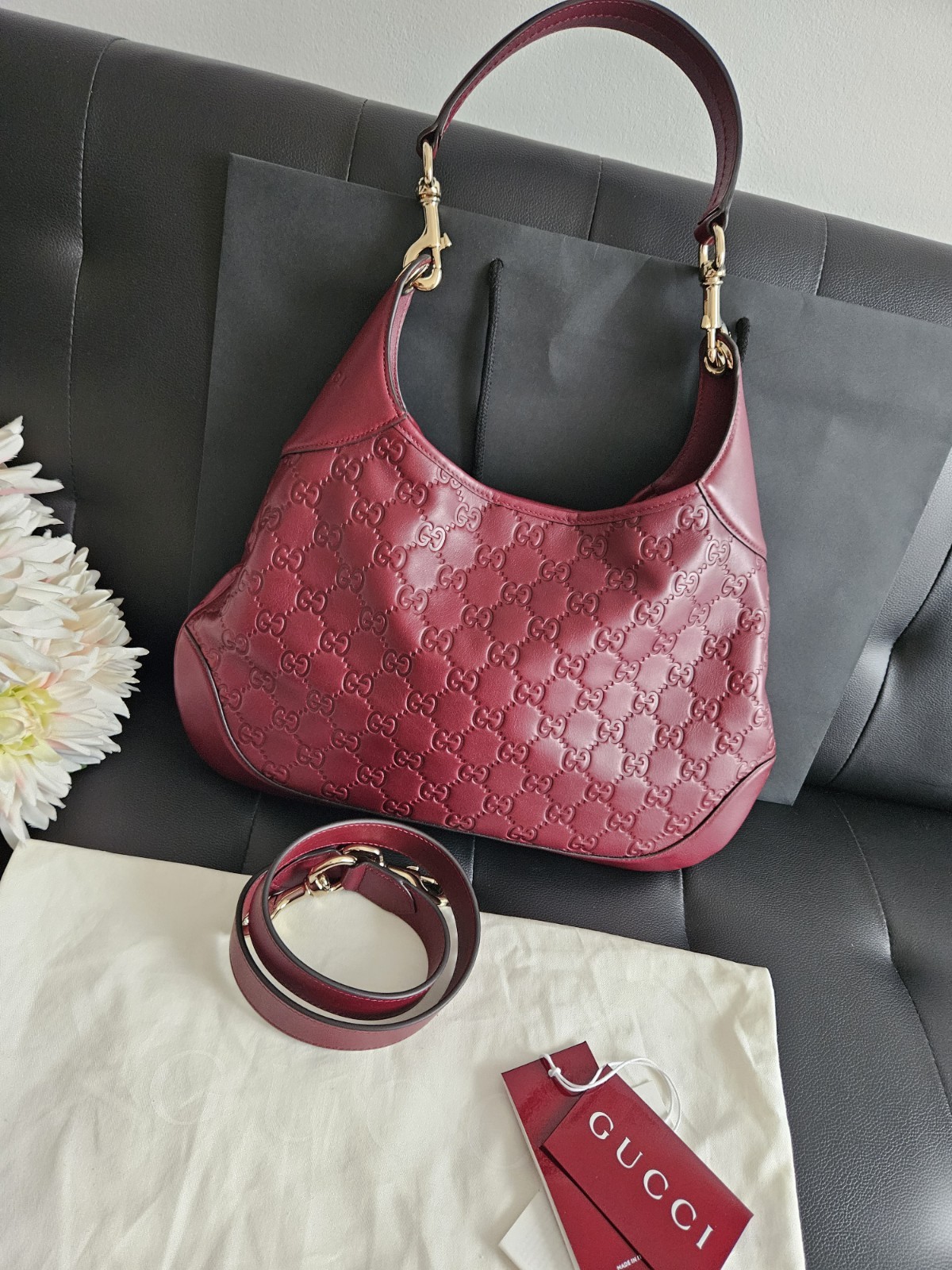 GUCCI GG B MONOGRAM PERFECT NEW