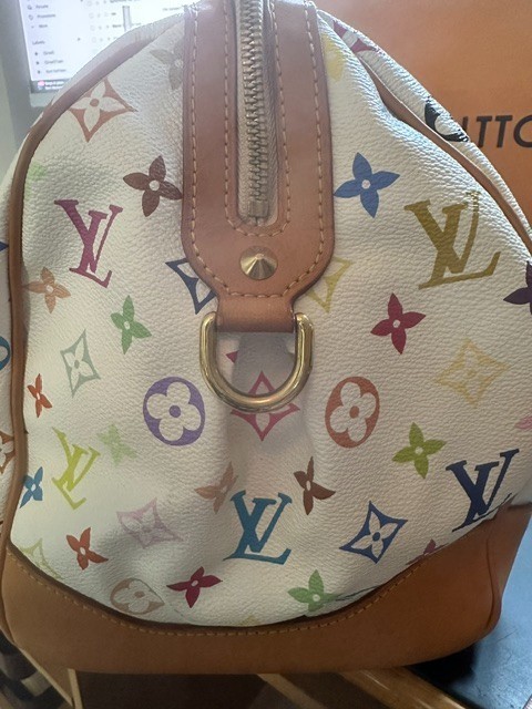 Louis Vuitton x Takashi Murakami Multicolore Courtney GM Handbag limited edition