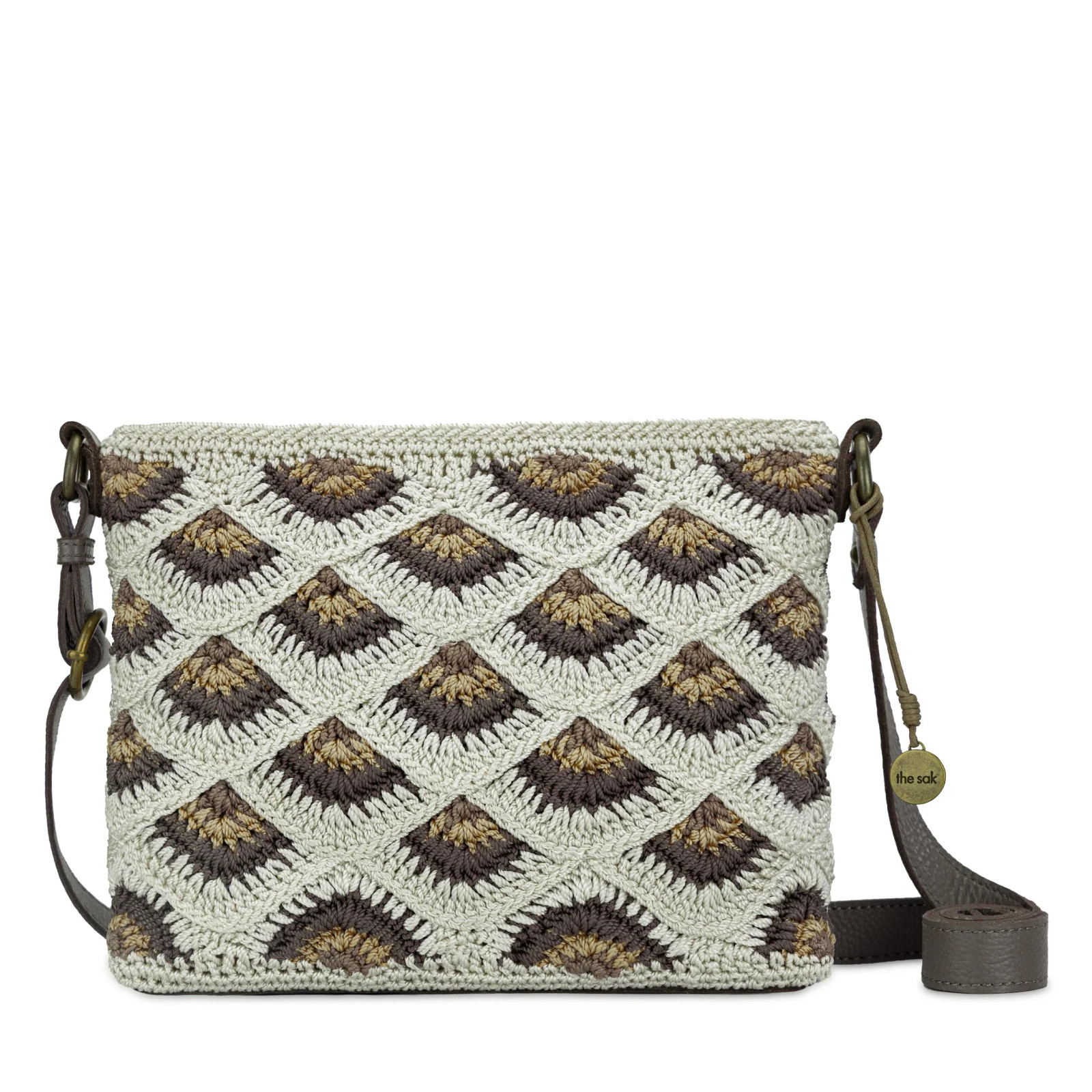 The Sak Melrose Hand Crochet Crossbody Shoulder Bag Women’s All Color NWT