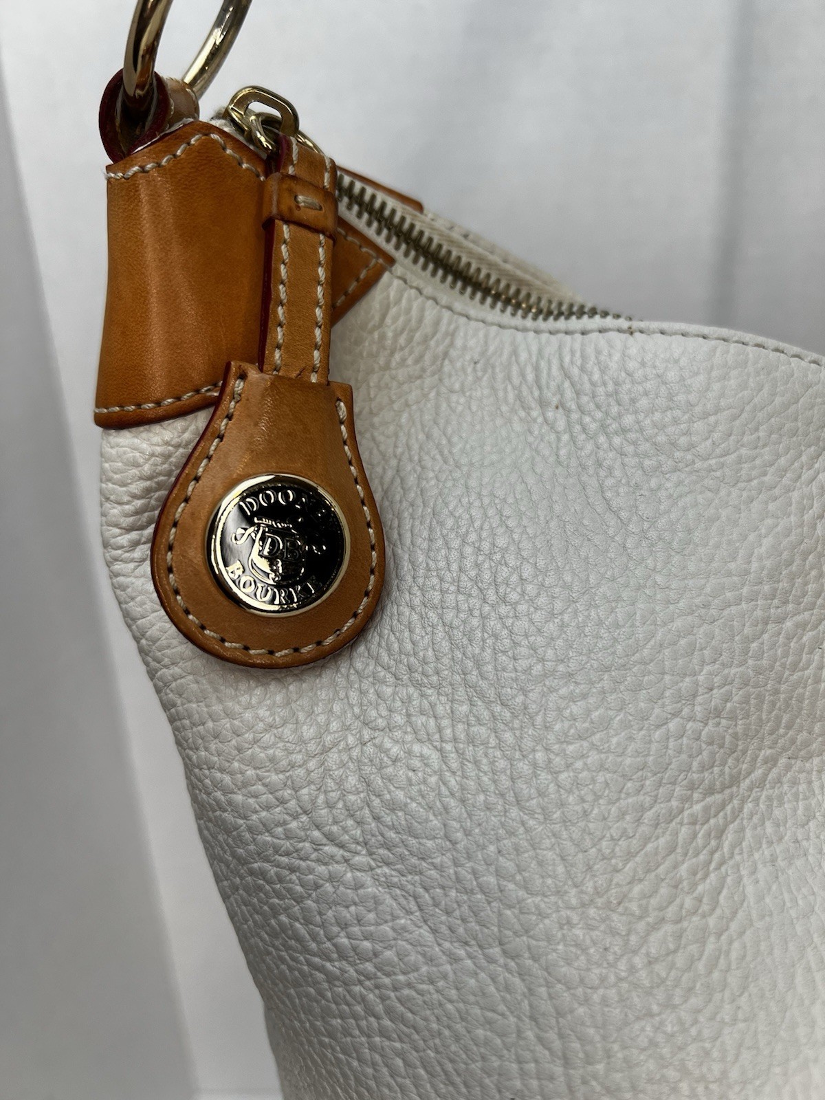 Vintage Dooney & Bourke All-Weather Leather (AWL) Hobo Shoulder Bag