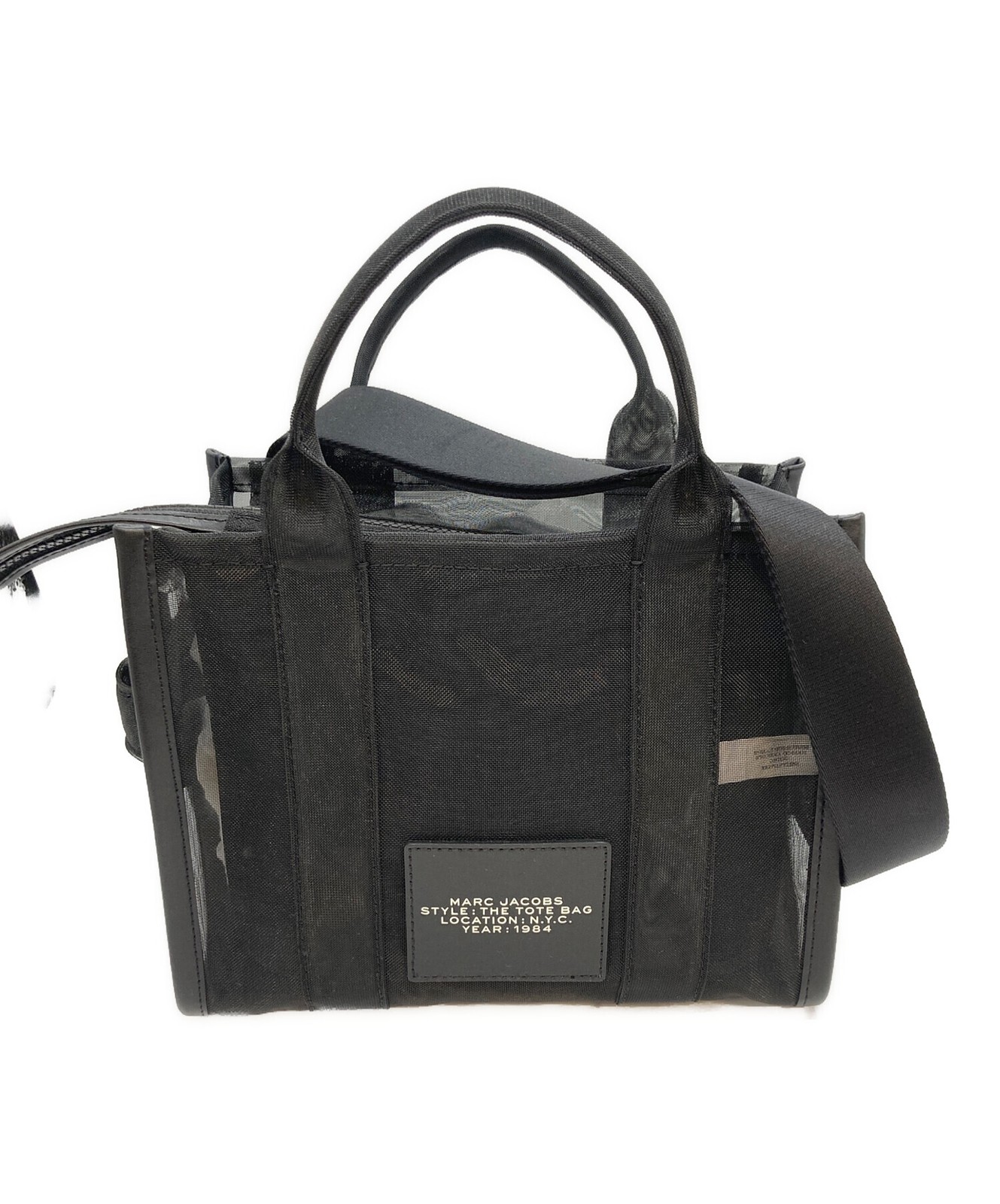 MARC JACOBS Mesh THE TOTE BAG 2S4HTT035H03 Black #TFB13723