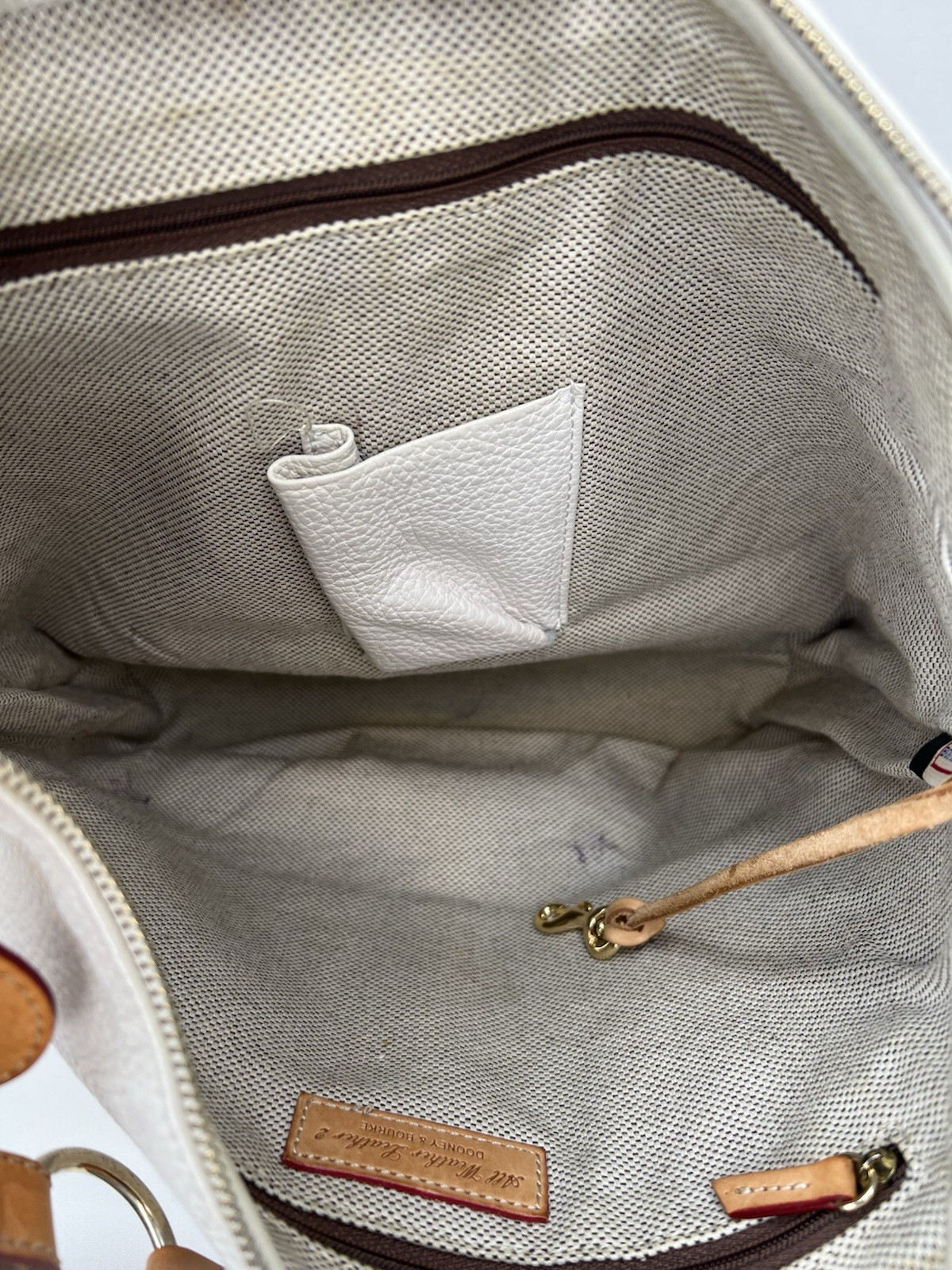 Vintage Dooney & Bourke All-Weather Leather (AWL) Hobo Shoulder Bag