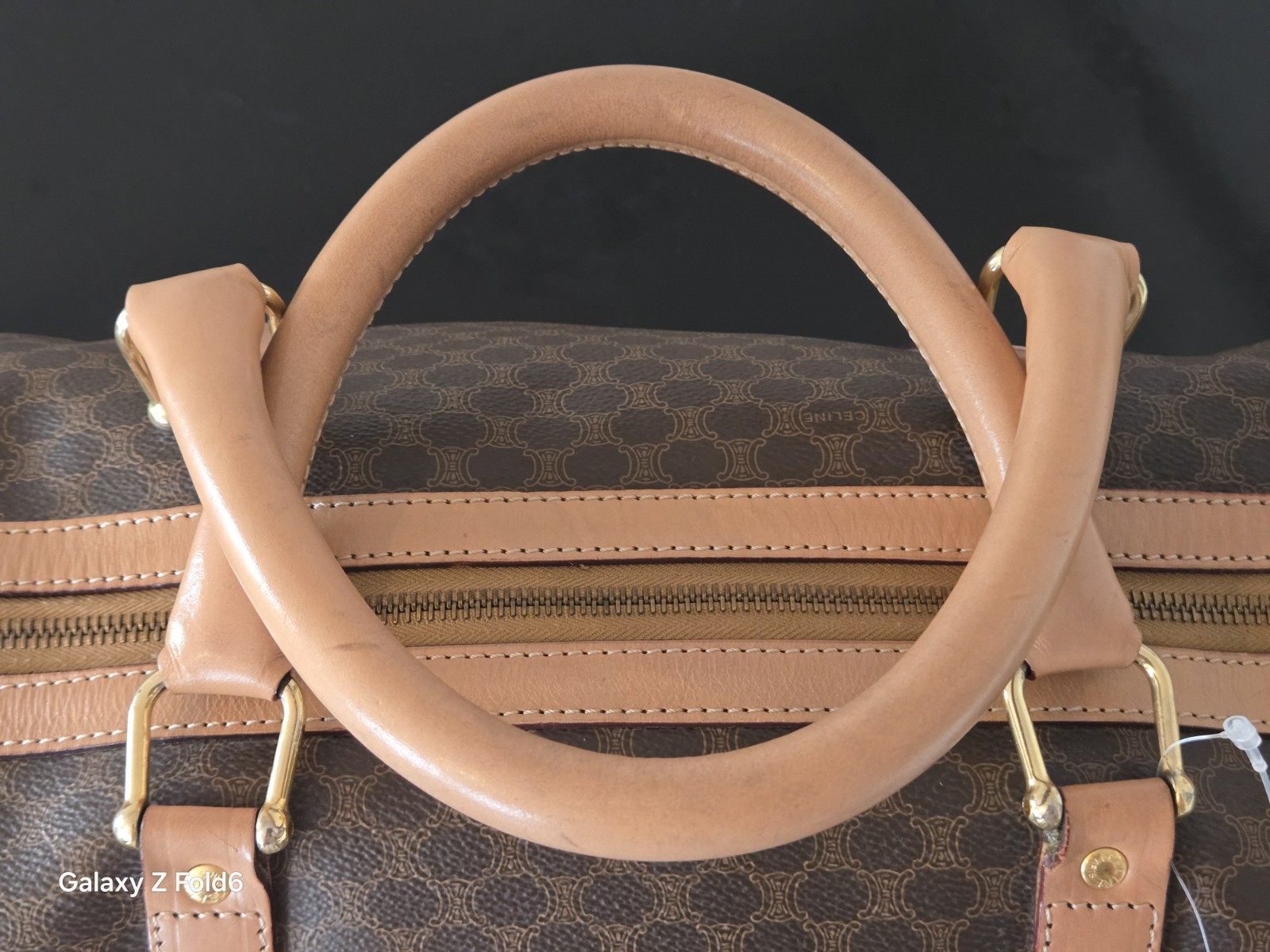 Vintage Celine Macadam M13 Large Travel Duffle – Authentic Italian Luxury