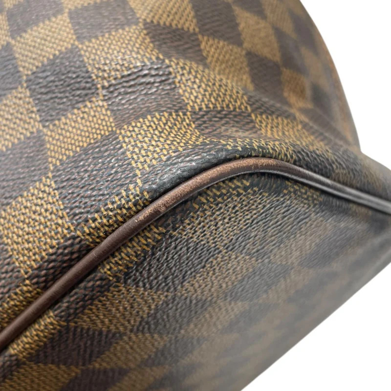 LOUIS VUITTON Salya GM Brown Leather Handbag N51181 #OKB3957