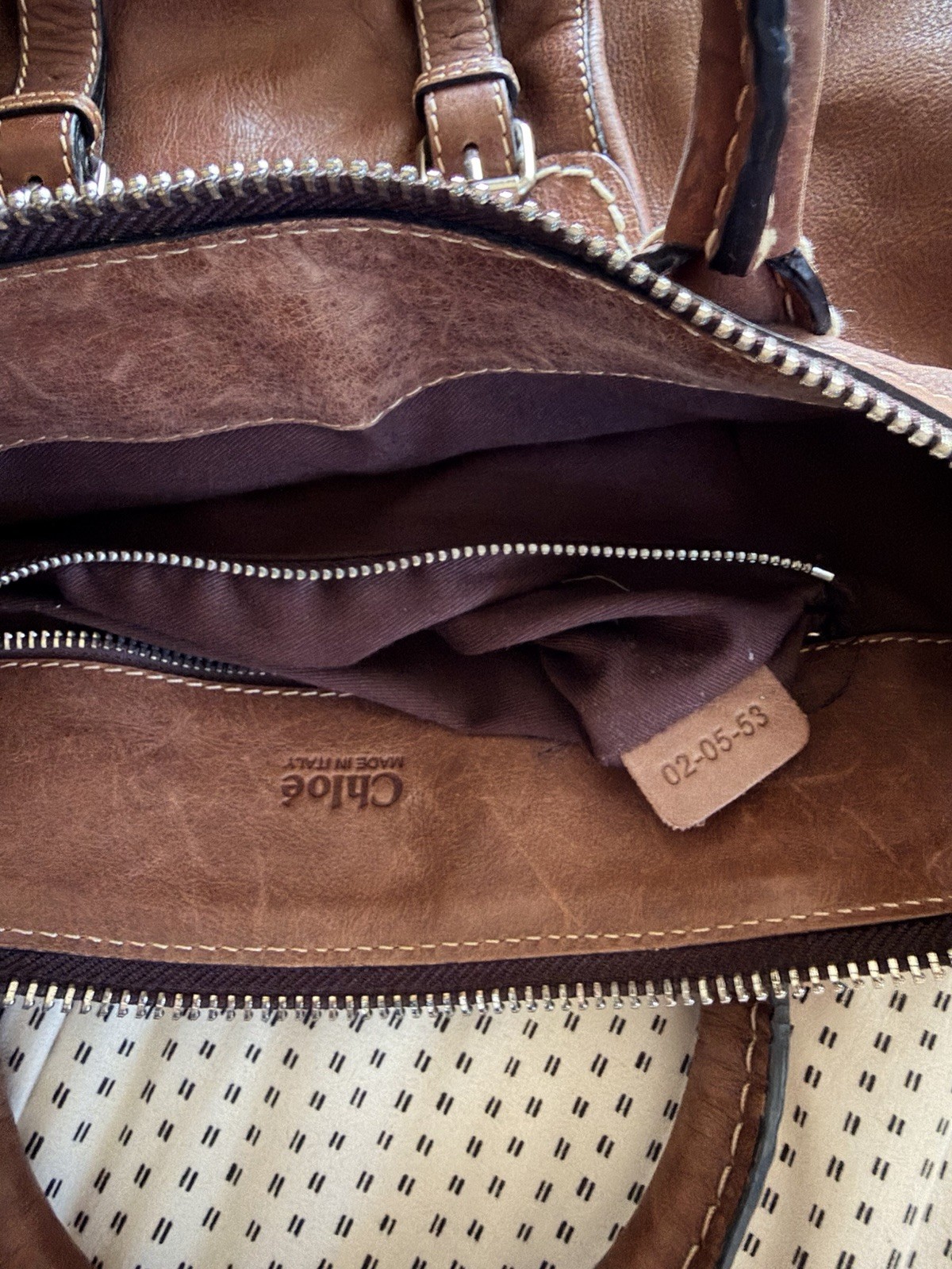 Chloé Edith Shoulder Bag Medium Brown Leather