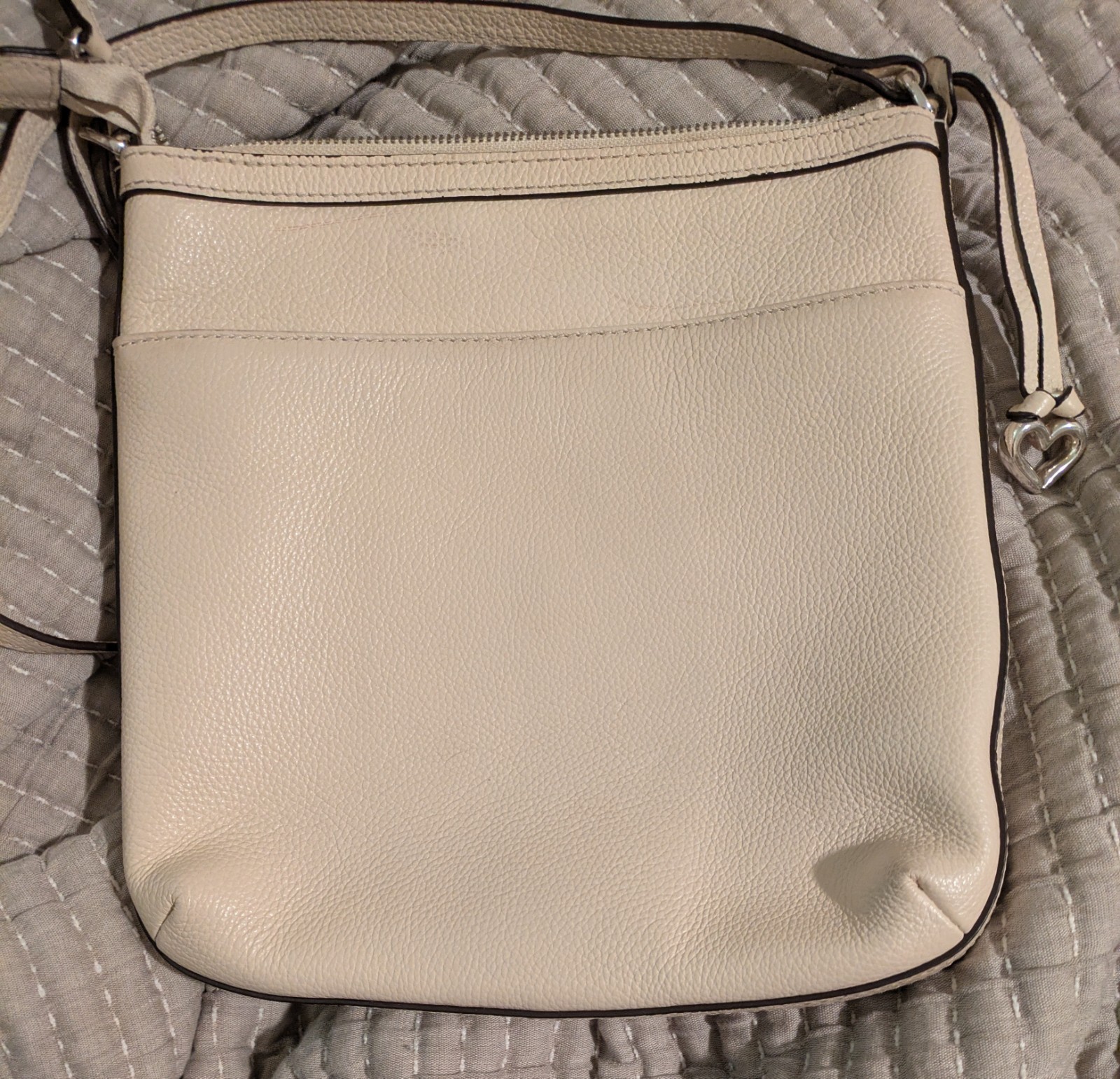 BRIGHTON ROBERTA ANDALUSIA COLLECTION WEAVED COLORFUL CROSSBODY