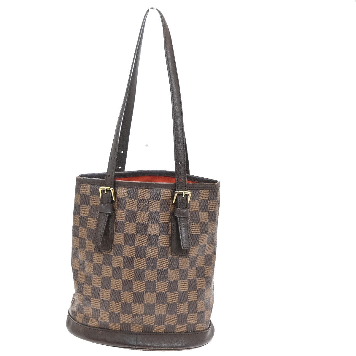 LOUIS VUITTON Marais Shoulder Bag Damier Ebene Leather France BN N42240 64SA154