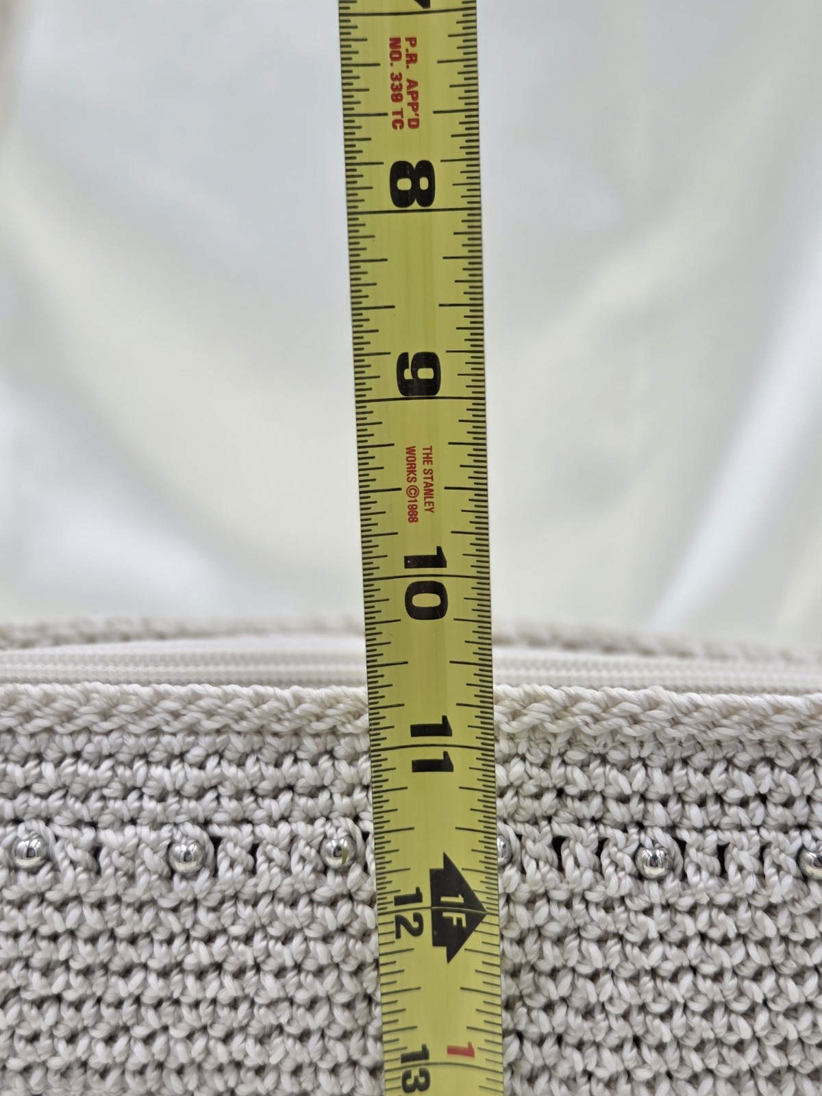 The Sak NEW! Lumi Convertible Crossbody Handbag 3-in-1 Crochet & Leather Natural