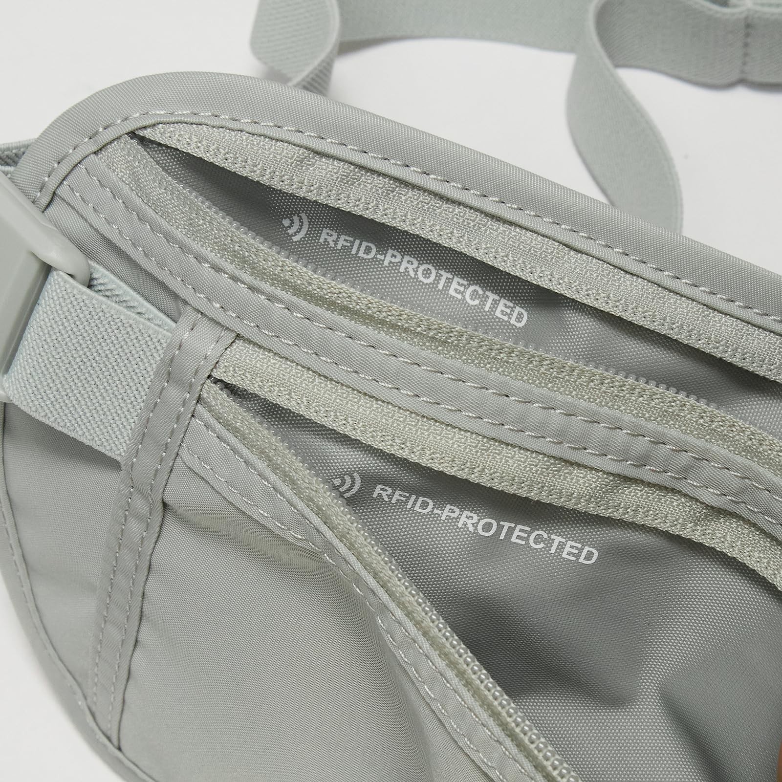 RFID Blocking Travel Money Belt – Hidden Waist Pouch for Passport Cash Cards …