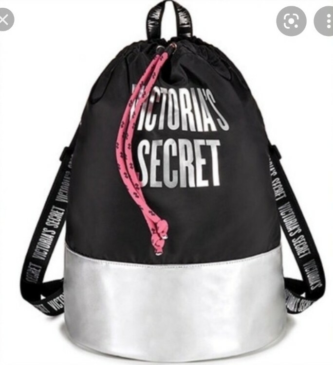 Victoria’s Secret 2018 Limited Edition Cyber Monday Tote Bag Black/Silver NWT