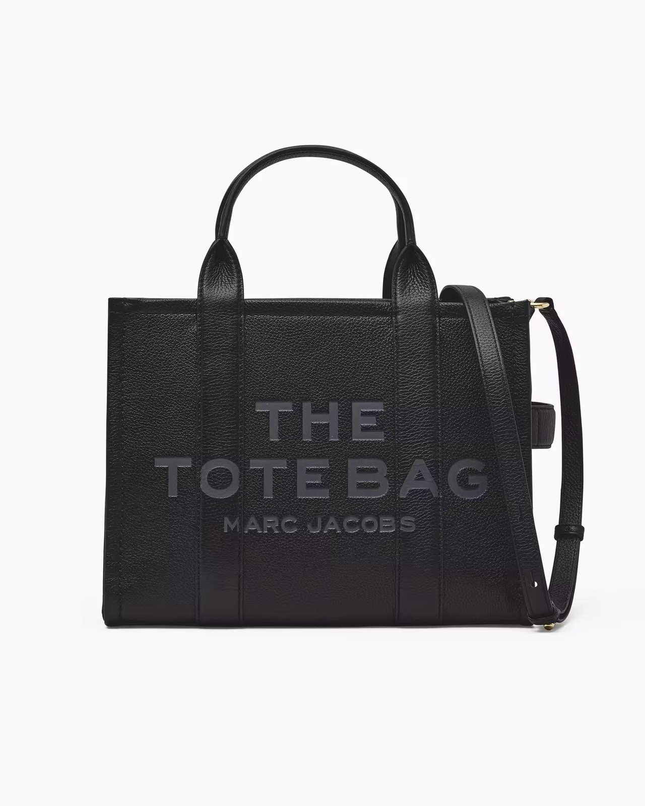 Marc Jacob’s Women’s The Leather Medium Tote Bag – Black