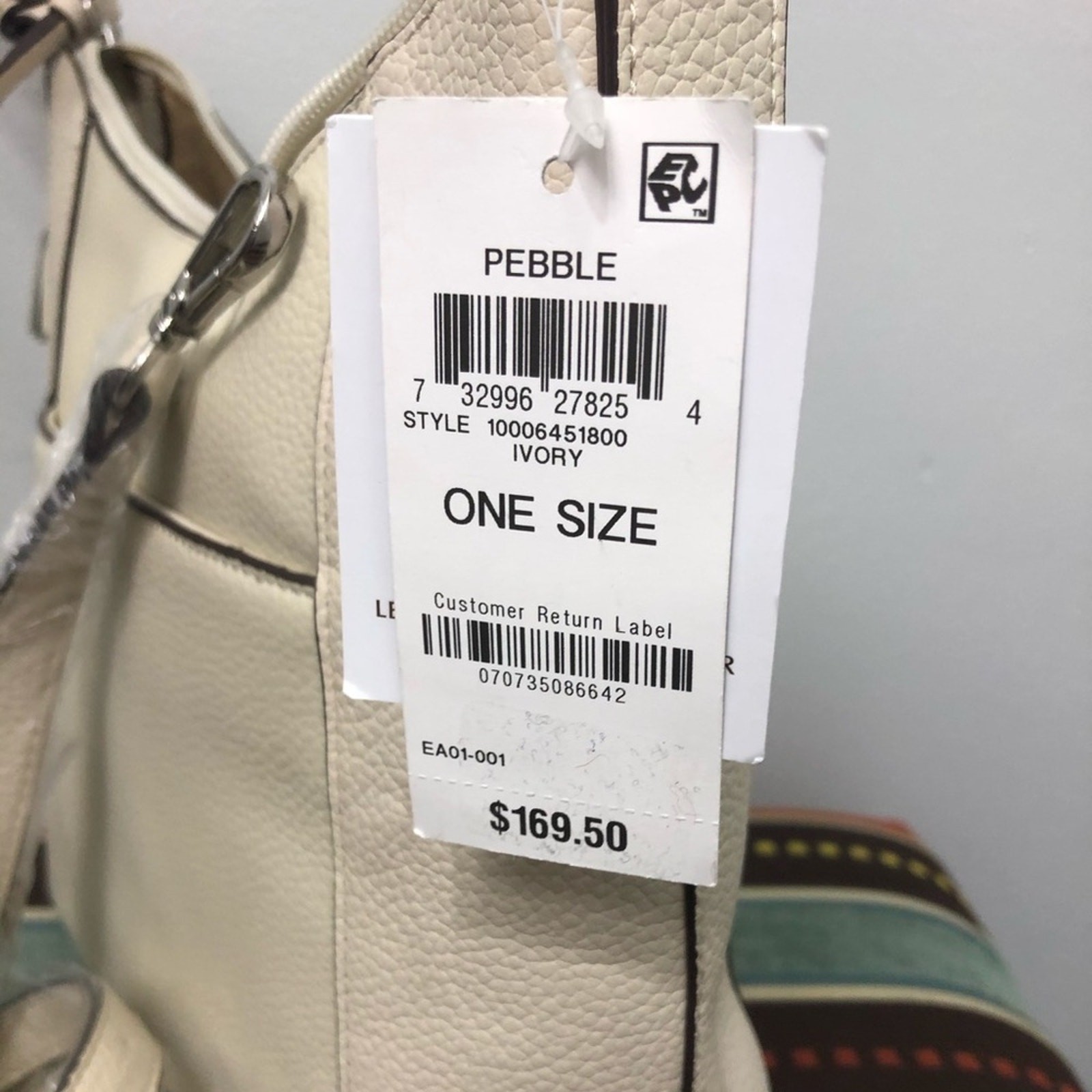 Giani Bernini Braid Handle Pebble Hobo