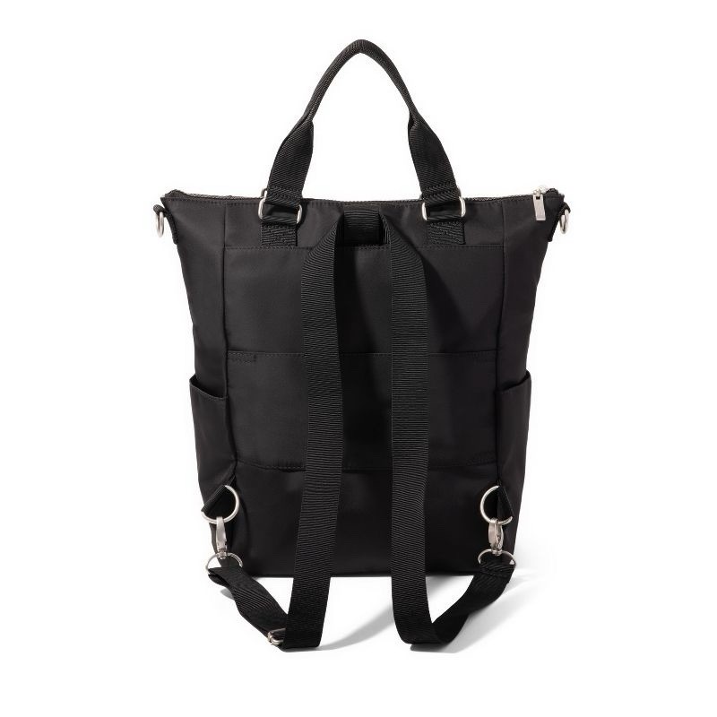 BAGGALLINI Women’s All Set 3 in 1 Tote Backpack BLACK ASB572B0090 MSRP $150 NWT