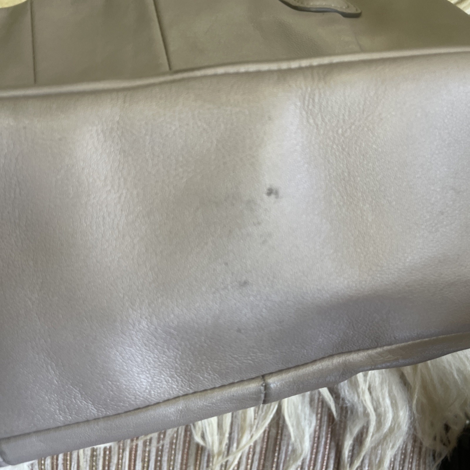 Coach Kristin Leather East West Hobo Shoulder Bag Purse 16814