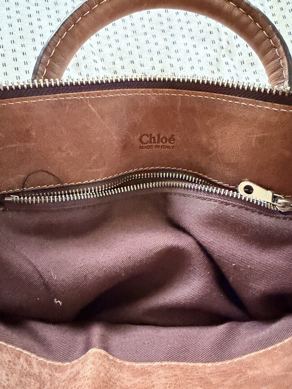 Chloé Edith Shoulder Bag Medium Brown Leather