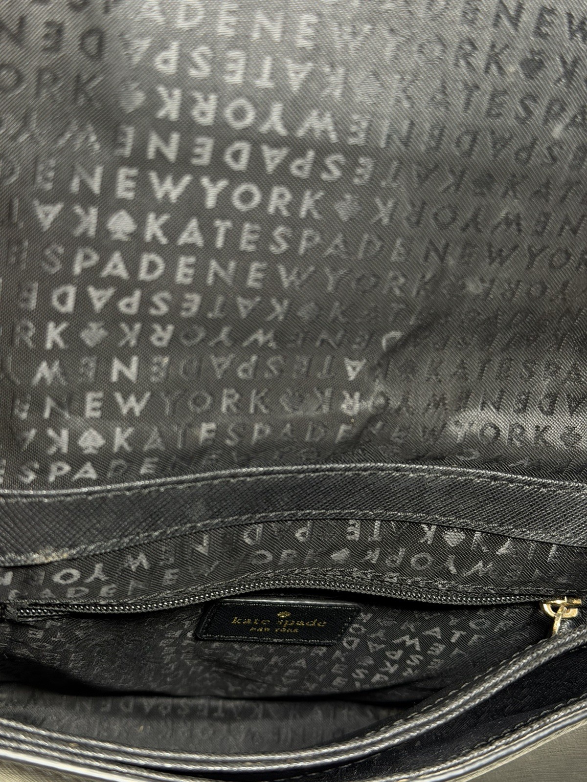 Kate Spade Carsen Laurel Way Jeweled Crossbody Bag Black Bow