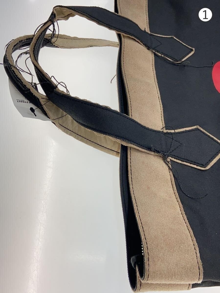 Vivienne Westwood Tote bag Black Canvas Women Shoulder bag
